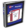 Avery Heavy Duty 1 1/2" 3-Ring Flexi-View Binders, Round Ring, Black (17637)~#|#~39EAF6C2-F37D-498E-837456EDB01D6FE1_sc7