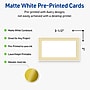 Avery Multi-Lined Gold Border Matte Blank Card, White, 80/Pack (S00-D1A)~#|#~39FE389D-C4F9-4685-BB2609DC06CD043C_sc7
