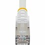 StarTech 100 ft. CAT-6a Ethernet Cable, 27AWG, White (NLWH-100F-6A-PATCH)~#|#~3A003F03-D130-479A-9800F8AD35C5463C_sc7