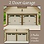 Household Essentials 66-Piece Decorative Garage Handle and Hinge Magnets for Steel Doors, Black (HH240)~#|#~3A1B5C1F-3AB2-4C7A-ABFA42FFC56F7D54_sc7