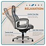 La-Z-Boy Arcadian Ergonomic Bonded Leather Swivel Executive Chair, Gray (51446)~#|#~3A2F73CC-5542-47E2-A23786D122283E39_sc7