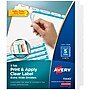 Avery Index Maker Extra-Wide Paper Dividers with Print & Apply Label Sheets, 5 Tabs, White, 5 Sets/Pack (AVE11440)~#|#~3A4115AE-5E6C-4FC1-BC60221C9ECE8EBF_sc7