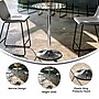 Flash Furniture 23.5'' Round Adjustable-Height Glass Table (Adjustable Range 33.5'' to 41'') (CH5)~#|#~3A4962BA-3C51-4DE8-BBB41AA3A7A830AB_sc7