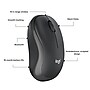 Logitech M240 Silent Wireless Ambidextrous Optical Mouse, Graphite (910-007113)~#|#~3A8AFAE6-3985-4A9A-8C50EDA3CECEA950_sc7
