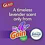 Glad ForceFlex Tall Kitchen Drawstring Trash Bags, 13 Gallon, Gain Lavender with Febreze Freshness, 110 Count (79157)~#|#~3A8CC235-9AD0-4C81-A7B8B50DE39EA20A_sc7