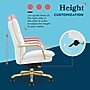 La-Z-Boy Opus Ergonomic Bonded Leather Swivel Executive Chair, White and Gold (CCHR10015A)~#|#~3A987BD5-F3C2-4048-8FD24468FF6EB478_sc7