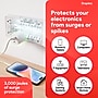 Staples TECH 10-Outlet 2-USB Port Surge Protector, 6', 3000 Joules, White (ST62776)~#|#~3AAABD58-01B6-4249-A8C5B325BCABADAA_sc7