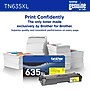 Brother Genuine TN635XL High Yield Yellow Toner Cartridge (TN635XLY)~#|#~3AAD800D-B5D3-4AE1-9AA003817C7F86E1_sc7