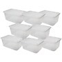 Greenmade 108 Quart Storage Bin with Snap Lid, Plastic, Clear, 8/Pack (781020)~#|#~3AAF7913-567F-4622-922525EC896278E8_sc7