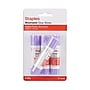 Staples® Washable Glue Sticks, 0.28 oz., Purple, 4/Pack (ST10446/10446)~#|#~3AC94F5E-8B3F-4519-9508E80E442D71AF_sc7
