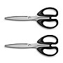 Staples 8" Pointed Tip Stainless Steel Scissors, Straight Handle, Right & Left Handed, 2/Pack (TR55043)~#|#~3AE9B797-C50B-4D13-835CB964859999B2_sc7