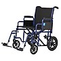 Medline Bariatric Transport Wheelchair, Desk-Length Arms, Black (TCB228N21S)~#|#~3AEA7782-296B-4CBF-ACC25FE50C93E6F4_sc7