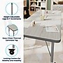 Flash Furniture Wren Rectangular Activity Table, 60" x 24", Height Adjustable, Light Gray Top/Silver Frame (XUA2460RECLGTPC)~#|#~3AEE0B06-5958-4F26-921E54118F906030_sc7