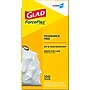 Glad ForceFlex Tall 13 Gallon Drawstring Kitchen Trash Bag, White, 100 Total Bags (78526)~#|#~3AEED474-7E81-4F92-A6C53D929DA8B556_sc7