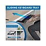Mount-It! Adjustable Keyboard and Mouse Tray, Black (MI-7149)~#|#~3B0C14AB-8477-42B0-AD162E932EC41E4A_sc7