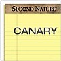 TOPS Second Nature Notepads, 8.5" x 11.75", Wide, Canary, 50 Sheets/Pad, 12 Pads/Pack (74890)~#|#~3B1103F6-BE70-4751-90091DEC8EB6E967_sc7