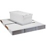Staples Medium Duty 60% Recycled EZ Fold Corrugated File Box with Lift Off Lid, Letter Size, White/Gray, 12/Carton (2489403)~#|#~3B36E7B0-6C84-4009-95FA138837B271EC_sc7