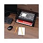 Side Load Letter Desk Tray, Two-Tier, Plastic, Black~#|#~3B46E2A6-4A3C-4161-98919E52D422080B_sc7