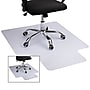 Mind Reader Carpet Chair Mat with Lip, 36" x 48'', Low-Pile, Clear, Set of 2 (2OFFCMAT-CLR)~#|#~3B4ED65F-35B0-407F-8A3E152CB17C35A4_sc7