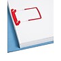 Smead U-Clip Bonded Fasteners, #1, Red/White, 100/Box (68260)~#|#~3B577604-62DA-492D-88303E33C4FF5719_sc7