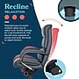 La-Z-Boy Aberdeen Ergonomic Bonded Leather Swivel Executive Chair, Dark Blue (51545-DBLU)~#|#~3B5B933B-D67F-4B23-9FF85C9562AEC55B_sc7