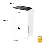 Whirlpool Energy Star 25-Pint Portable Dehumidifier, Covers up to 1,500 sq. ft., White (WHAD251AW)~#|#~3B679BF3-AD82-4A90-A86A7E8E16F80F29_sc7