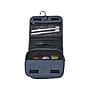 Brookstone 8.66" Fabric Toiletry Bag, Blue (BNKM0001)~#|#~3B691249-A5DF-429C-8ED30DC3D8938EED_sc7