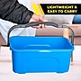 Gritt Commercial Plastic Squeegee Bucket, 3-Gallon, Blue, 12/Carton (GRI183)~#|#~3B6C85B6-14B7-4DB8-9253AA03A4012E2F_sc7