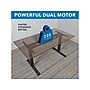 Mount-It! Ultimate 55"W Electric Rectangular Adjustable Standing Desk, Adrift/Black (MI-18080)~#|#~3B75EB8C-ABE3-4145-ABD96DD55E1DD0C3_sc7