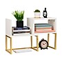 Mind Reader 3 Metal Desktop Bookshelf, 15.75" x 7.87" x 23.75", White (MDGDESK-WHT)~#|#~3B946B2F-4101-4854-9299B746B3AE5670_sc7