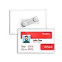 Staples Magnetic Badge Holders, Credit Card Size, Clear Horizontal ID Holders with Secure Magnet Backing, 25‑Pack~#|#~3B99D868-3D33-4E18-9AF7F94DF4F04C82_sc7