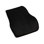 Mind Reader Memory Foam Ergonomic Lower Back Cushion Office Chair Support, Black (VERTBACK-BLK)~#|#~3BB0BC0A-1AA9-420A-AFC3B47F1413F59F_sc7