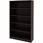 Lorell Essentials 60" 5-Shelf Bookcase with Adjustable Shelves, Espresso Laminate (LLR18250)~#|#~3BE87799-66AF-441B-A7E2DC99F53BFD27_sc7