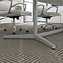 Bush Business Furniture 96W x 42D Boat Shaped Conference Table with Metal Base, White (99TBM96WHSVK)~#|#~3BF75125-44EF-4B08-9B5FDB7F7B3BF47B_sc7