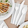 Perk Heavy-Weight Plastic Knives, 100 Count Disposable Knives for Meals & Desserts, White~#|#~3C014146-8C86-4B7D-BD05F0F600AC4EF3_sc7