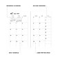 2026-2027 Blue Sky Sincerely Jules Cami Peach 6" x 3" Academic Year Monthly Planner, Plastic Cover (159099)~#|#~3C0BFF29-AB61-414E-AE3ED5ACD882FA65_sc7