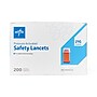 Medline Sterile Pressure Activation Safety Lancets, Orange/Blue, 200/Box (MPHST21Z)~#|#~3C0C101C-0911-42C2-83E089BF552939D7_sc7