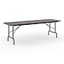 Staples 8' x 30" Wooden Heavy Duty Folding Table, Walnut (58367)~#|#~3C11C85D-9DC6-4ED8-8D2B2AD1C7308DB8_sc7