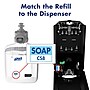 PURELL HEALTHY SOAP CS8 Automatic Wall Mounted Hand Soap Dispenser, Graphite (7834-01)~#|#~3C2BCAA1-9237-42DA-9783B501C1BC2482_sc7