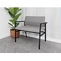 Lesro Avon Bariatric Vinyl Guest Chair, Gray (AV1401.SBK-01CHGY)~#|#~3C3C924E-69FF-4E12-BDE0F6FF218EA92D_sc7