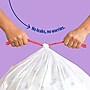 Perk™ 13 Gallon Scented Kitchen Trash Bag, 28" x 24", Low Density, 0.9 mil, White, 100 Bags/Box (PK56751)~#|#~3C4C07E5-DD9B-4A7B-93598C24DA7CD976_sc7