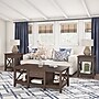 Bush Furniture Key West 47" x 24" Coffee Table with Set of 2 End Tables, Bing Cherry (KWS023BC)~#|#~3C6FBD6A-84DC-4E08-B0556DE97982741B_sc7