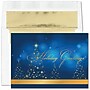 Customizable "Prismatic Impression" Holiday Card, Blank Inside, w/ Gold Lined White Fastick Env, 400/Box~#|#~3C7F2FB5-CC2D-4B5D-8400C09F92D19D40_sc7