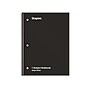 Staples 1-Subject Notebooks, 8" x 10.5", Graph Ruled, 70 Sheets, Black (ST23986C)~#|#~3C930148-458C-4B75-B2A1AFBA00E7D188_sc7
