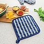 Better Houseware Striped Pot Holder, Blue (BTH1683B)~#|#~3C9CA9F6-1C6F-49C2-9C09FB249AB82893_sc7