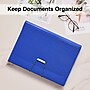 Staples Moisture Resistant Reinforced Plastic Filing Accordion File, 13-Pocket, Letter Size, Blue (TR52014)~#|#~3CA41E7B-5DE0-4588-AA96F38670850940_sc7