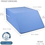 DMI OrthoWedge Bed Wedge, Blue, 30.5" x 10" x 20" (555-8071-0124)~#|#~3CB16984-0BE5-432F-8C5A182507EEDFC6_sc7