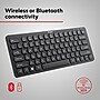 Staples TECH Mini Slim Wireless Keyboard, Black (ST63016)~#|#~3CD32E21-62F6-49AE-8BCB017277525FAB_sc7