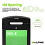Alpine Industries GS Series Steel Recycling Bin, 40 Gallon, Green (ALP471-40-GS-S)~#|#~3CDDF2FB-69B8-419B-83988B158C0258F6_sc7