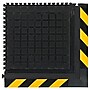 M + A Matting Hog Heaven 18" Modular Tile Anti-Fatigue Mat, 1.82' x 1.82', Yellow Corner (447105100)~#|#~3D270111-07F2-4740-855DF3A796C18C52_sc7